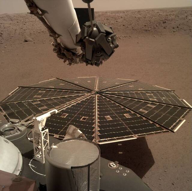 美国航天局的火星探测器：收录了火星表面的风声