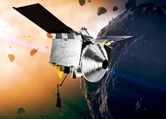 美国小行星探测器最新消息：惊喜发现贝努上蕴藏丰富水分(2)
