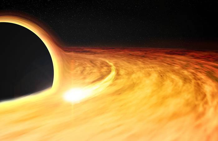 黑洞出现在太阳系究竟有多可怕：部分恒星和黑洞大小对比