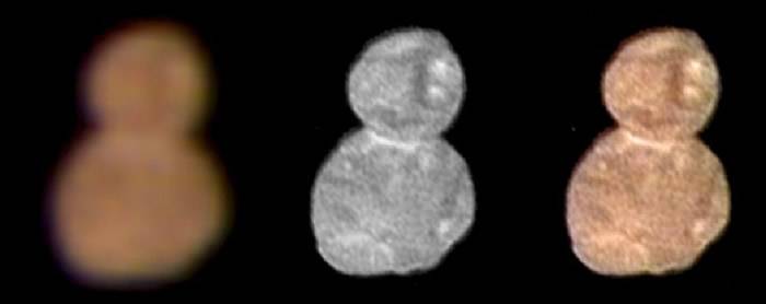小行星ultima最新图片：像一个小雪人(2)