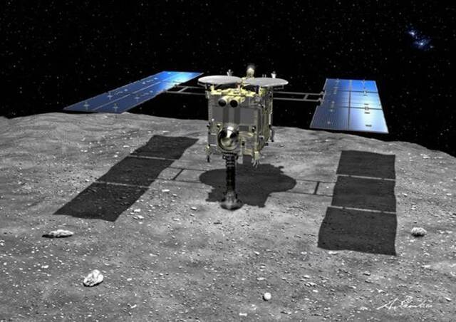 日本隼鸟二号探测器最新发现：成功降落小行星“龙宫”(1)