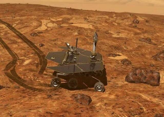 火星探测器和机遇号最新消息：殉职为15年火星任务画上句号(1)