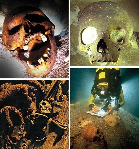 世界上真的有海底墓吗：海底墓存在什么东西