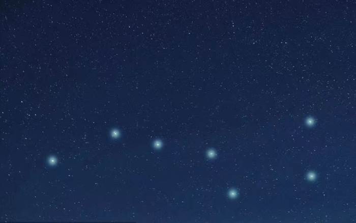 北斗七星离我们有多远（距离地球104光年）(2)