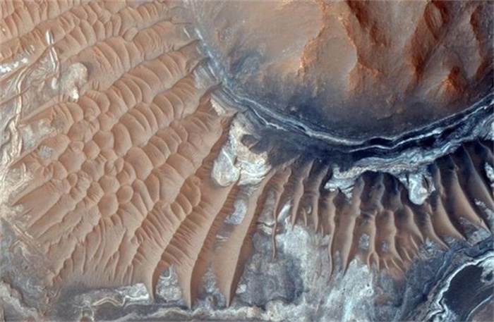 祝融号发现火星生命 首次发现了表面存在结壳、龟裂、团粒化(1)