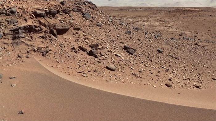 祝融号发现火星生命 首次发现了表面存在结壳、龟裂、团粒化(2)