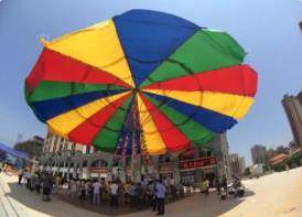 世界上最大的伞（直径长达15.7米）
