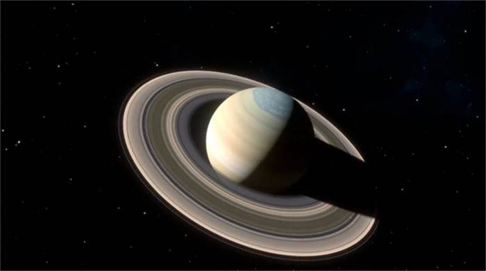 一颗拥有明显外环的行星（土星）(2)