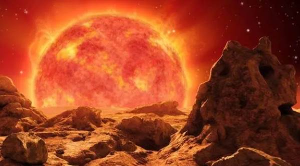 50亿年后太阳变成红巨星（体积到时候膨胀一百倍）(3)