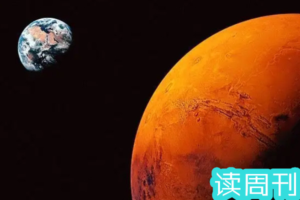 地球到火星的距离(大约为5500万公里)(4)