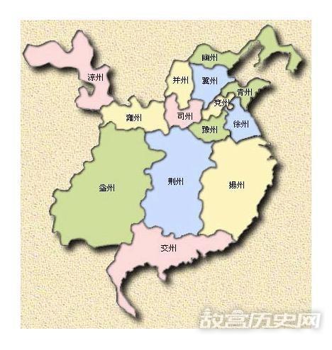 东汉末年地图是什么（中国东汉全盛时期的领土地图）(3)