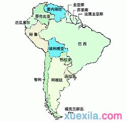 南美洲历史地图（南美洲历史地图介绍）