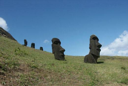 复活节岛上的巨石人像（世界上最孤独的地方之一）(2)