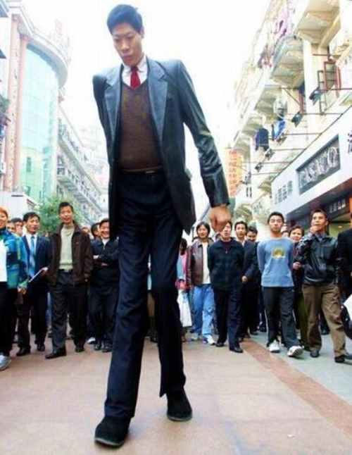 盘点十大世界上最高的人（詹世钗3.19米真实身高2.4米）(6)