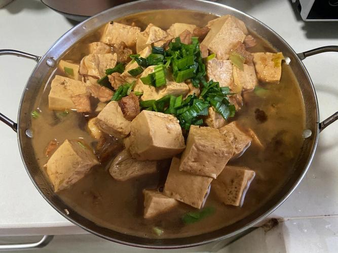 枞阳豆腐烧肉做法(1)