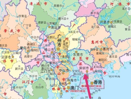 深圳的地理位置(2)