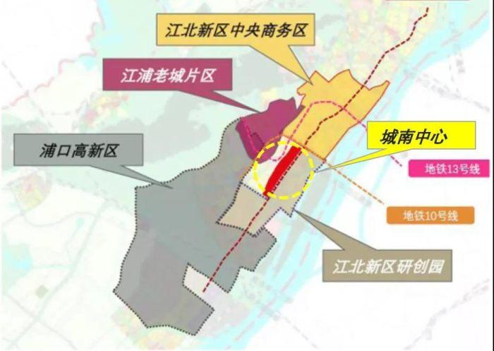 南京江北新区哪个板块地理位置好(1)