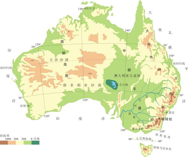 澳大利亚地形特点(1)