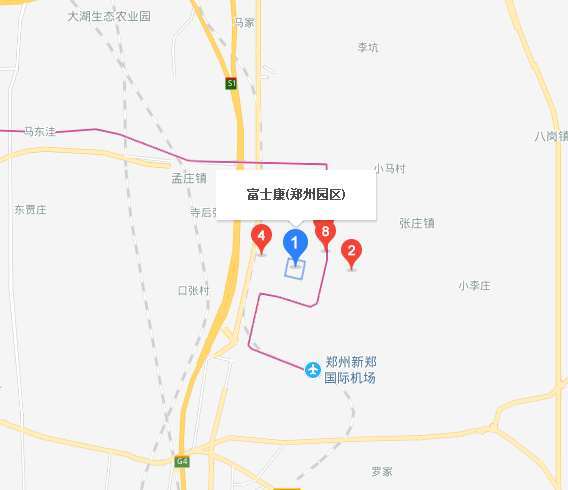 郑州富士康有几个厂区啊 具体的地址在哪(1)