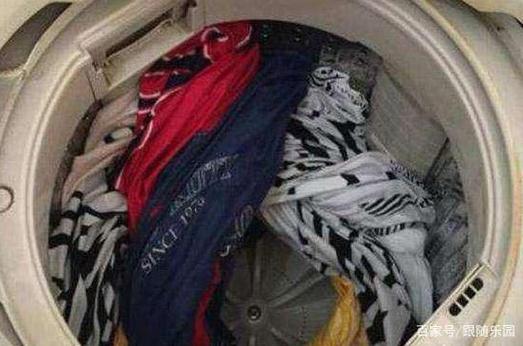 洗衣机缠绕处理方法