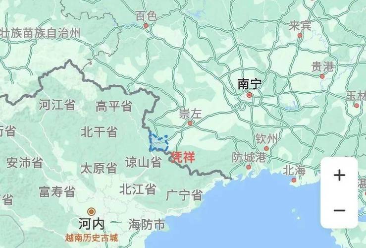 广西凭祥市是属于南宁市管辖的地方吗