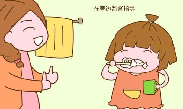 教小朋友刷牙的动画片(1)