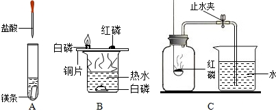 红磷在氧气和空气中燃烧的现象各是什么(1)