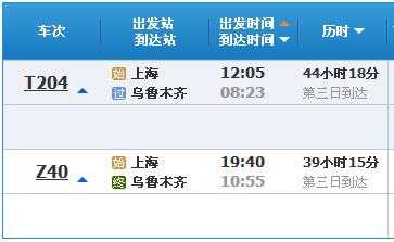 上海到乌鲁木齐的火车在上海哪个火车站上车(1)