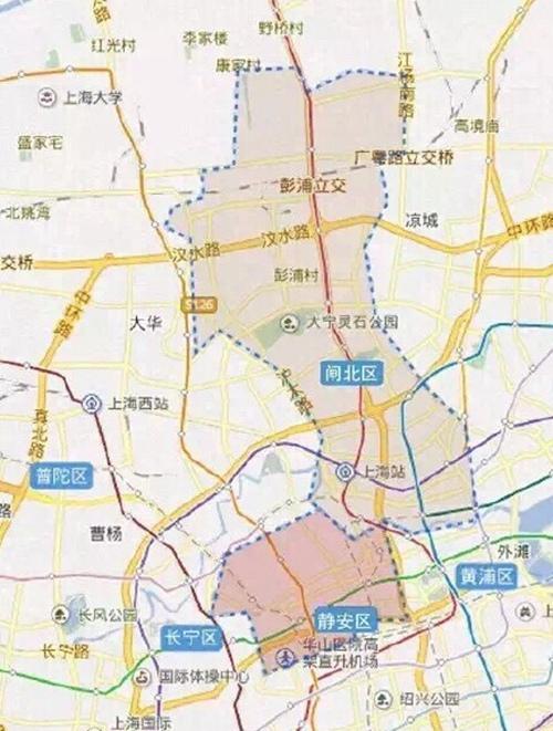 上海市闸北区属于哪个区