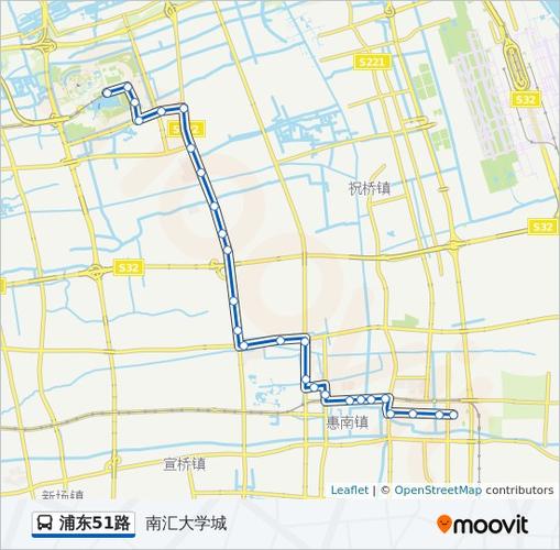 上海51路公交路线