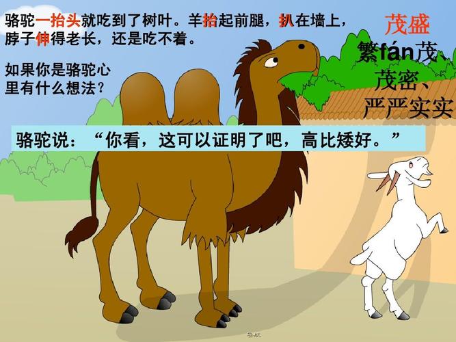 山羊和骆驼的寓言故事(1)