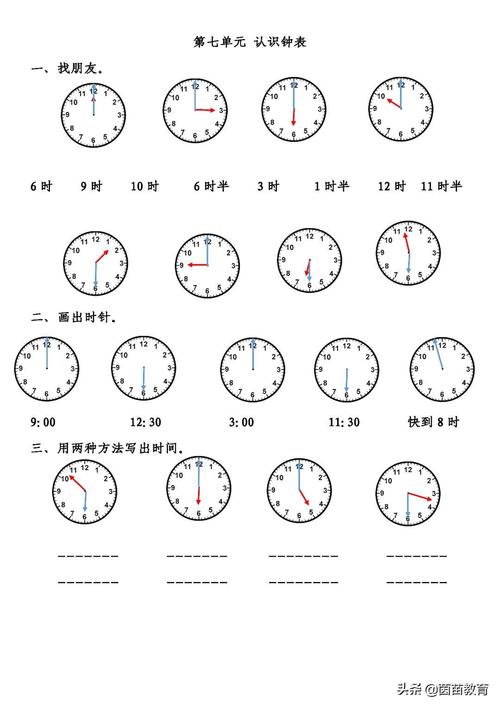 钟表有几根针 分别是什么(5)