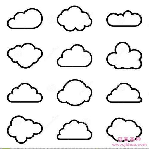 如何画一朵白云(1)