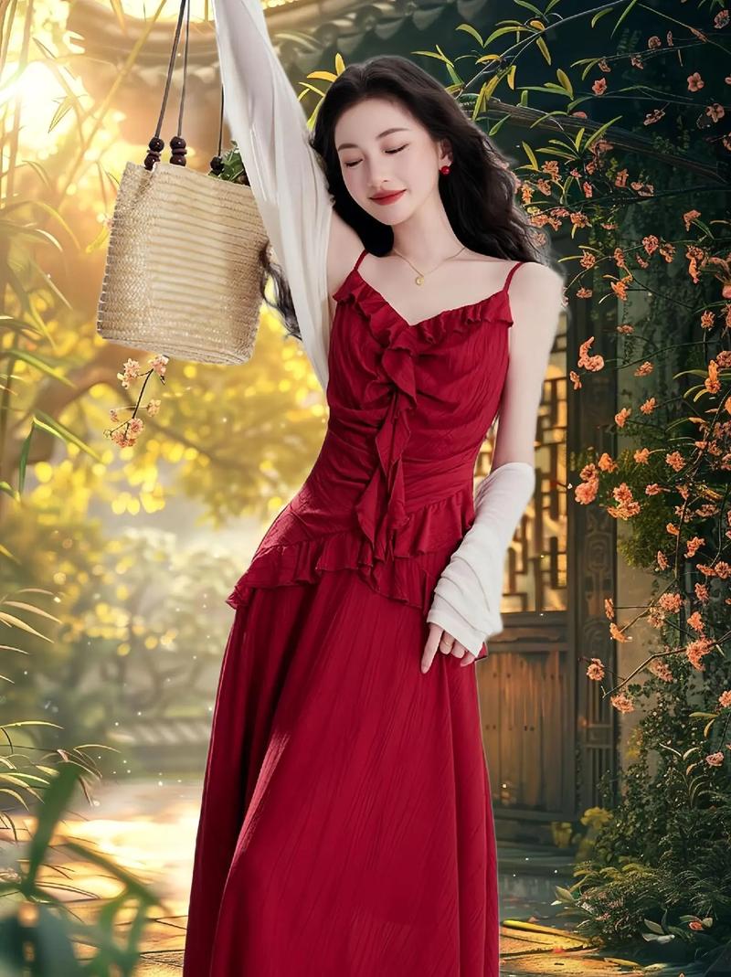 红裙子配什么上衣(1)