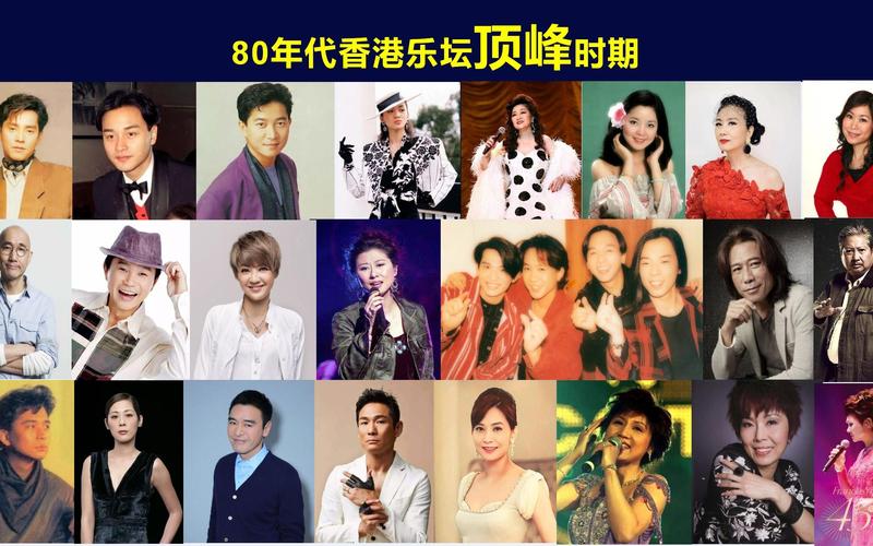 请问香港史上歌坛十大巨星是哪几位