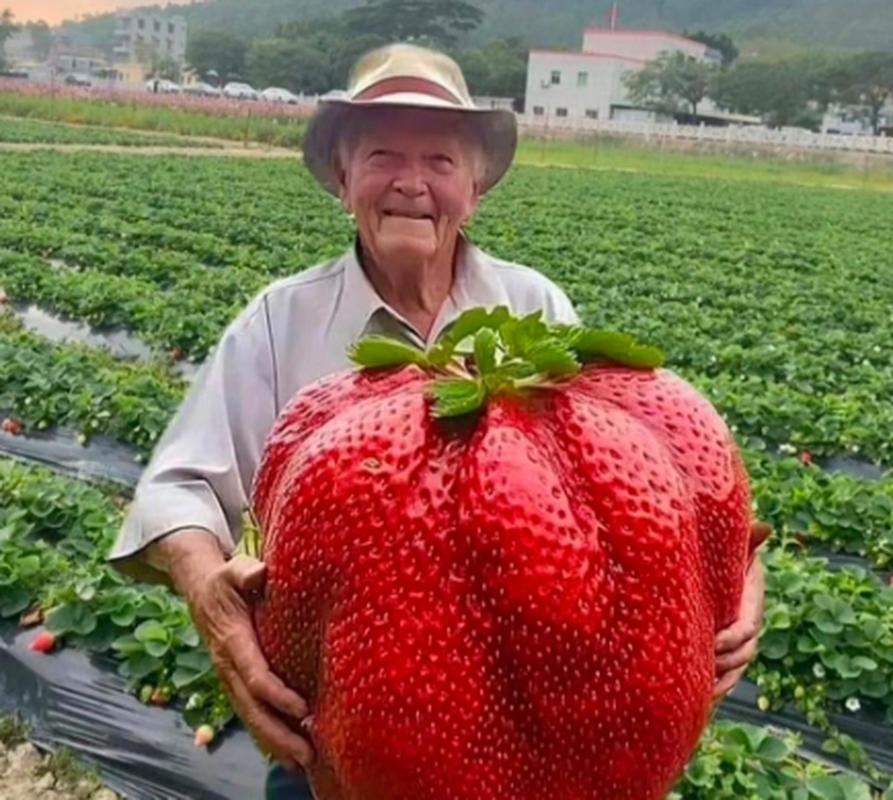 世界上最大的草莓