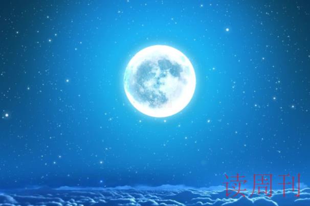 蓝色月亮和红色月亮是怎么出现的（一般在什么情况下才会出现）(1)