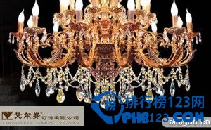 十大水晶吊灯品牌排行（梵尔赛继承了梵尔赛宫的高雅细腻，精致豪华的法式风