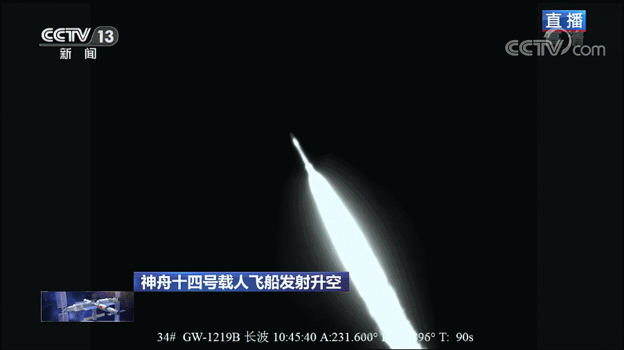 神舟14飞船发射时间和地点（神舟十四号图片）(6)