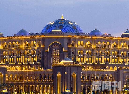 世界上最豪华的酒店阿布扎比皇宫酒店八星级20万一宿(1)