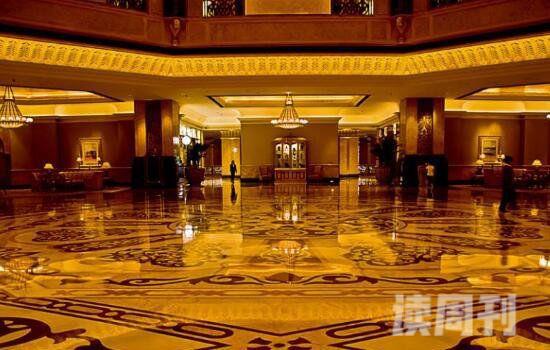 世界上最豪华的酒店阿布扎比皇宫酒店八星级20万一宿(2)