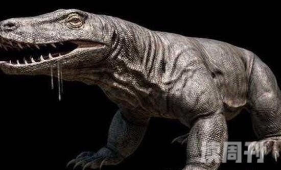 远古古巨蜥有多长体长4.5米重达331公斤-史前巨兽