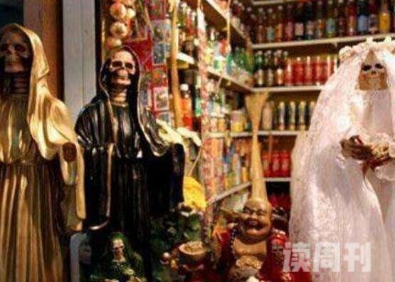 墨西哥的索诺拉巫术市场（用尸骨做成的神药能够给人带来好运）(2)