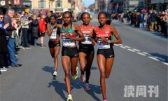 女子马拉松世界纪录（为二小时14分四秒创下该记录的选手来自肯尼亚）
