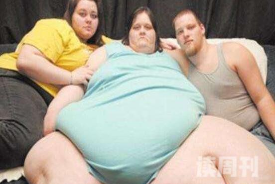 世界最胖的人图片体重1400斤（34岁时候因肾衰竭）(2)