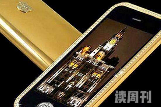世界最贵的手机（iPhone5钻石版含有135克24K金的蓝宝石玻璃屏幕作衬托）(4)
