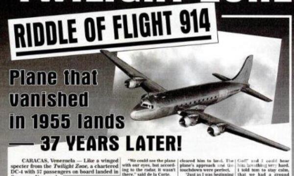 未解之谜记录914航班事件（914航班消失35年后竟然出现了）(1)