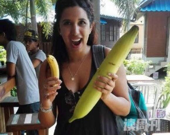 世界上最大的香蕉堪比长0.3米的成年人小腿/重4斤(图片)(3)