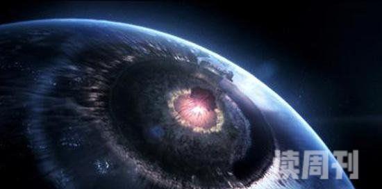 太初黑洞撞击地球视频（只需六分钟就能击穿地球人类将无处可逃）(3)