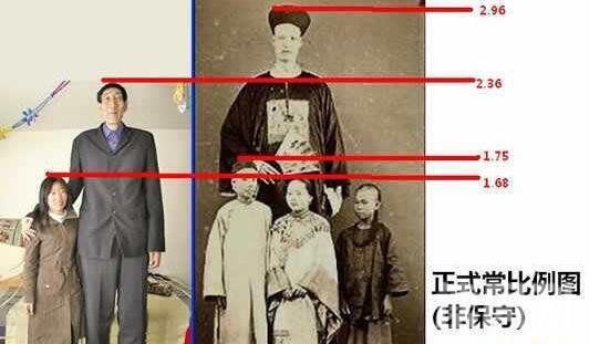世界上最高的人清朝巨人詹世钗3.19米(比姚明高90cm)(3)